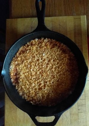 A picture of Black Iron Skillet Mexican Rice.