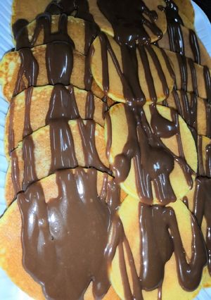 صورة لوصفة اسهل طريقه لعمل البان كيك