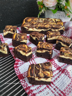 Foto resep Cheesecake Brownies ☆Minggu 30☆