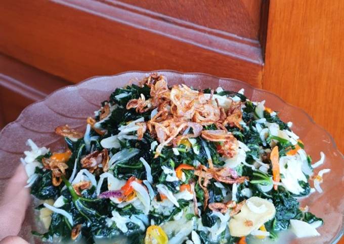 Cara Gampang Membuat Tumis Daun Pepaya Ikan Teri Medan, Enak Banget