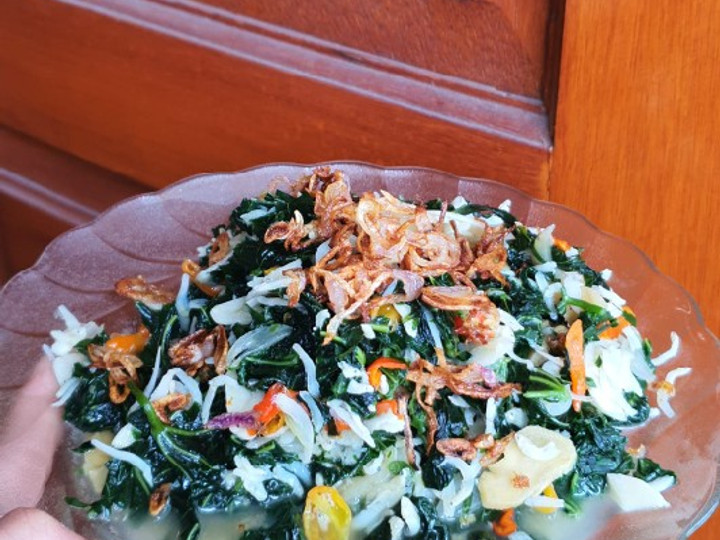 Cara Gampang Membuat Tumis Daun Pepaya Ikan Teri Medan, Enak Banget