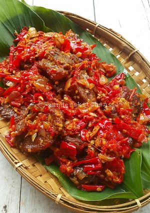Foto resep Dendeng balado basah