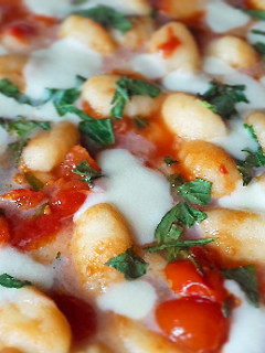 Una foto de Gnocchi Tricolore