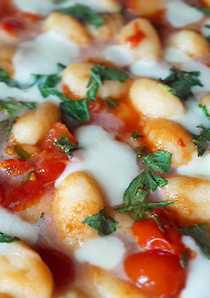 Una foto de Gnocchi Tricolore
