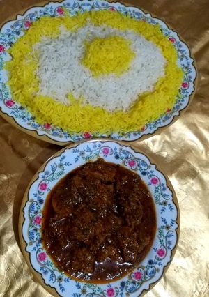 عکسی از دستور کرایی گوشت شتر