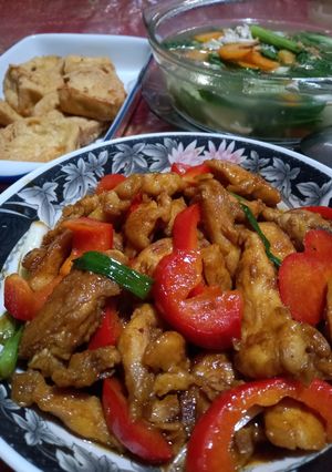Foto resep Ayam Goreng Saos Tiram #weekendchallenge