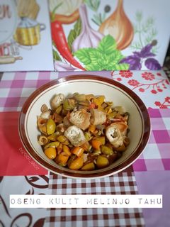 Foto resep #265 Oseng Kulit Melinjo Tahu