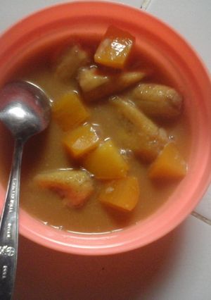 Foto resep Kolak pisang ubi jahe