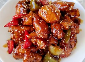 Foto resep Ayam Saos Plum