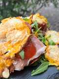 Lingue di zucca chiuse a mo di piadina