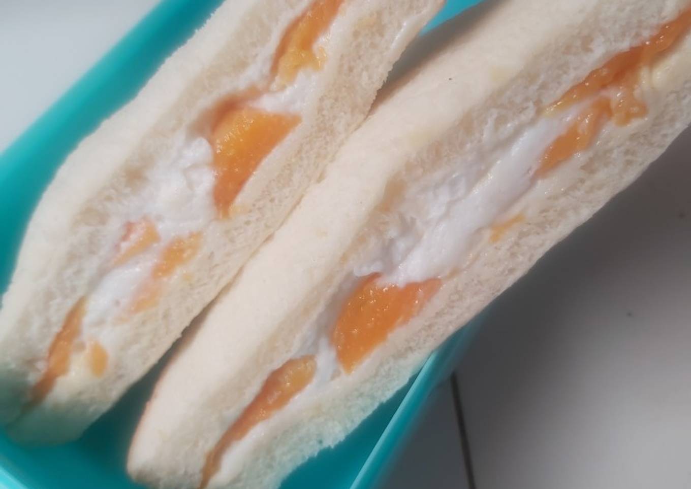 Sandwich mangga bekal anak sekolah