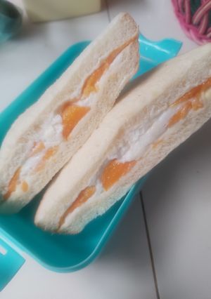 Foto resep Sandwich mangga bekal anak sekolah