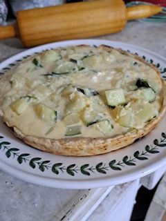 Una foto de Tarta de zapallitos