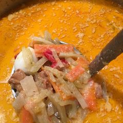 A picture of Chokoes soup (Lodeh).