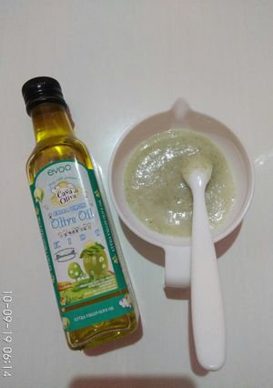 Foto resep Mpasi 4*dengan Bayam ungu