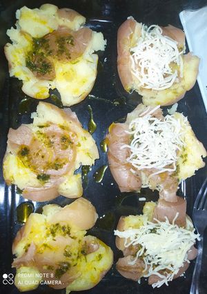Una foto de Patatas al horno