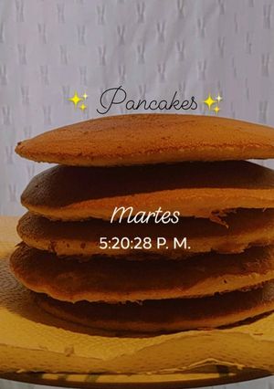 Una foto de ✨PANCAKES SIMPLES Y RICOS✨