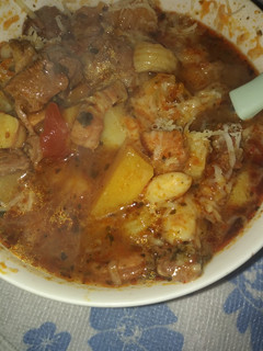 Una foto de Guiso de fideos