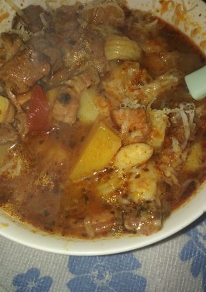 Una foto de Guiso de fideos