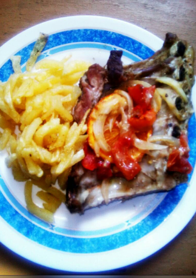 Una foto de Costillas al horno