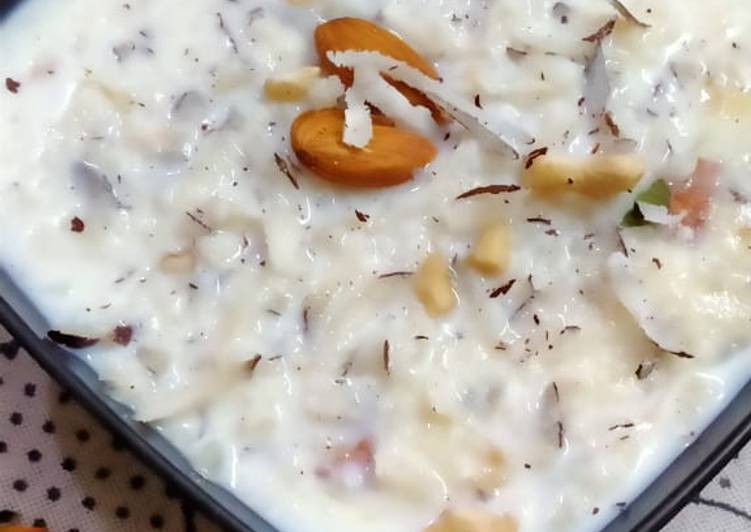 Easiest Way to Prepare Perfect Indian Rice Pudding