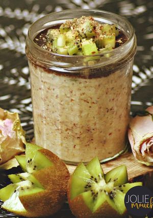 Une photo de Porridge overnight