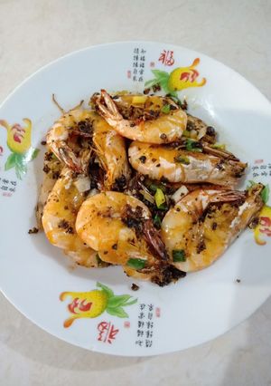 Foto resep Udang goreng lada hitam
