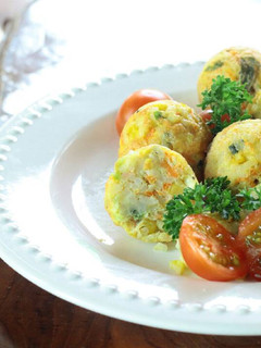 Foto resep Bola bola nasi +++