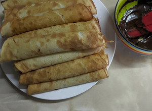 Una foto de Panqueques Rellenos 😋