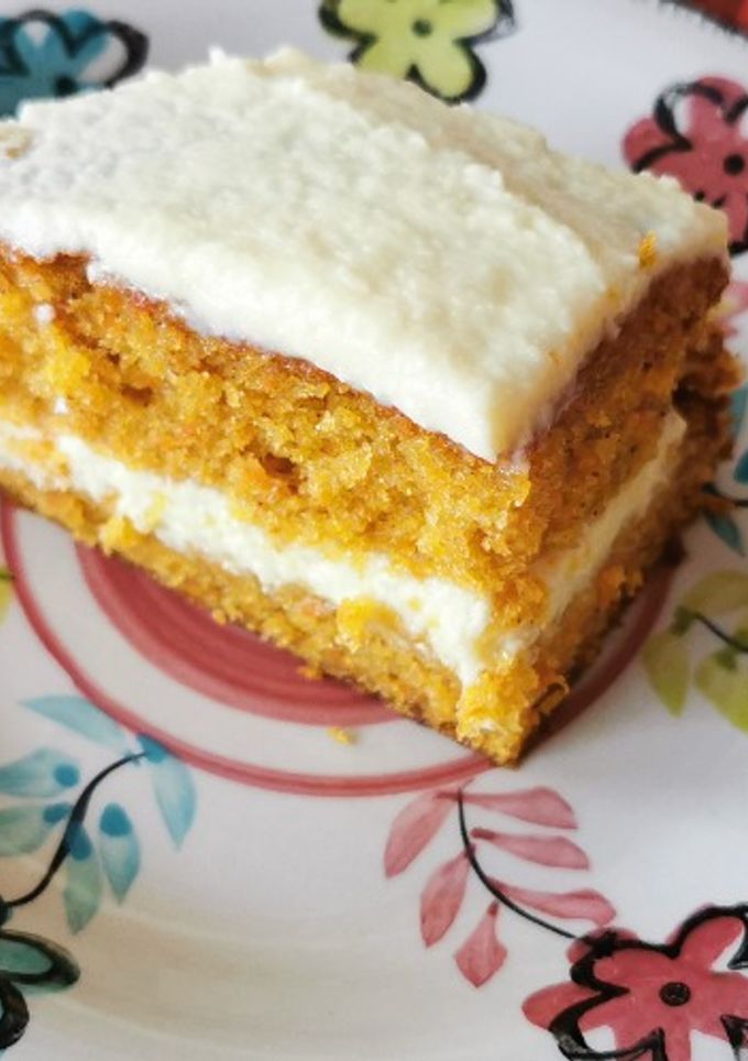 Una foto de Tarta de zanahoria. Carrot Cake
