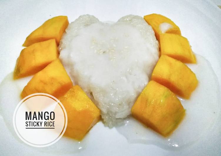 Resep Mango sticky rice 'rice cooker' #seninsemangat yang Menggugah Selera