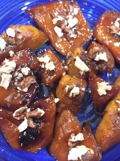 عکسی از دستور دسر کدو حلوایی با شیره انگور