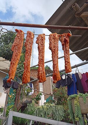 Hình của món Ba chỉ 1 nắng.
