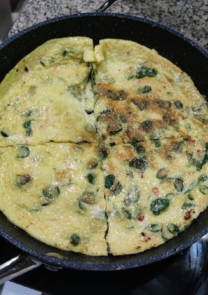 Foto resep Telur Dadar Kelor