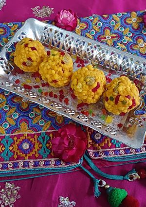 બુંદી ના લાડુ રેસીપી મુખ્ય ફોટો