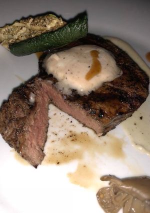 Una foto de Bistec de falda marinado