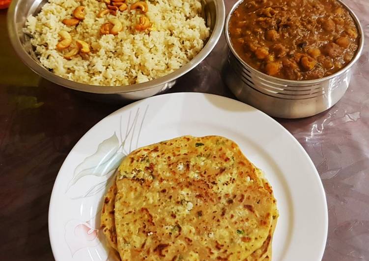 Simple Way to Make Homemade Paneer paratha