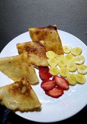 A picture of Light crepes.