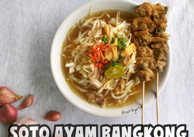  Resep enak membuat Soto Ayam Bangkong Khas Semarang  sesuai selera