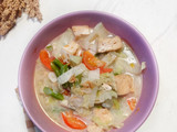 Jangan Besei (sawi putih masak santan)