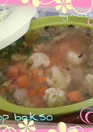 Foto resep Sop bakso