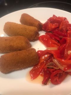 Una foto de Croquetas de Pollo y Jamón (Thermomix)