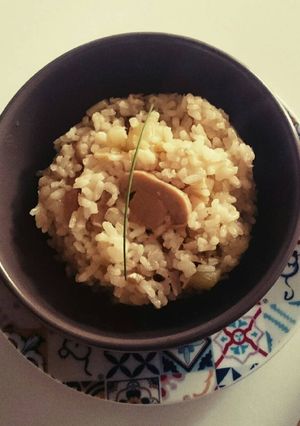 Foto principal de Risotto de puerro, champiñón y calabacín