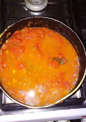 Una foto de Salsa de tomates para guardar