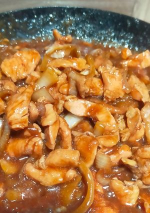 Foto resep Ayam teriaki (isian roti/kebab)