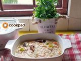 Sup jejari Ketam Cendawan Shiitake
