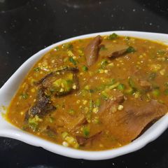 A picture of Okra Soup.