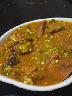 A picture of Okra Soup.