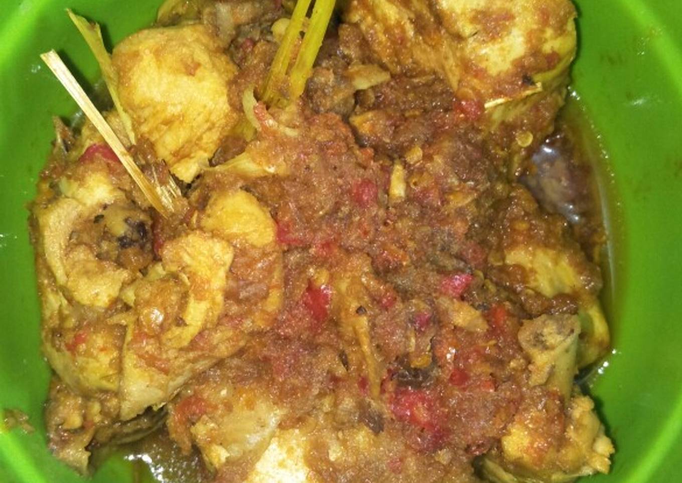 Bagaimana Menyiapkan Ayam rica rica bumbu kuning yang Lezat Sekali