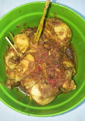 Foto resep Ayam rica rica bumbu kuning